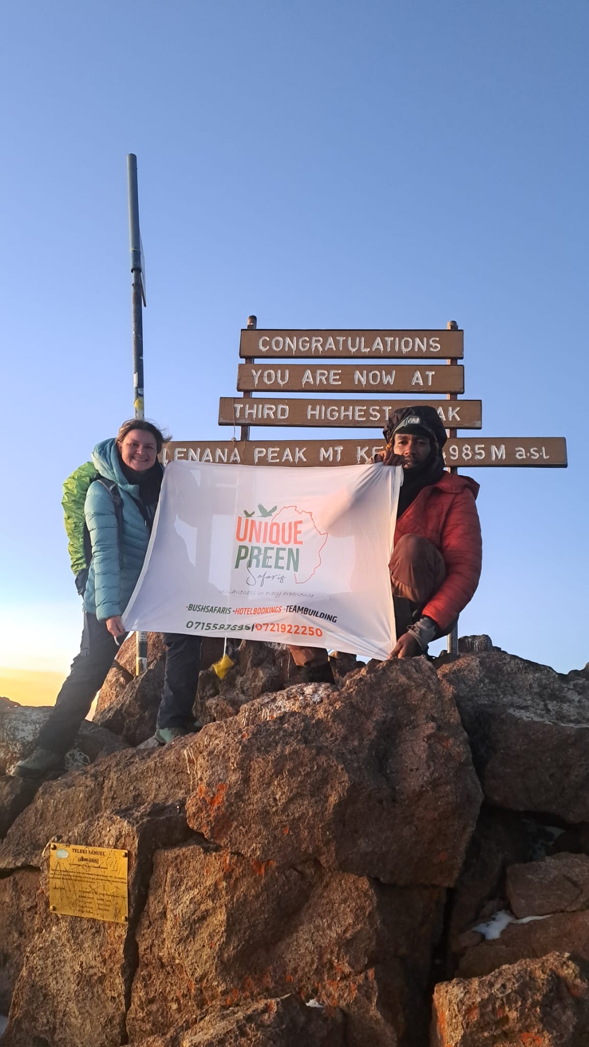 5 Days Mt Kenya  Traverse Via  Burguret -Chogoria  Route